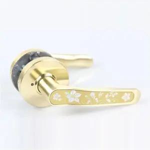 3300L 제니스 SB/골드 버턴형 예스코리아 방문손잡이 3