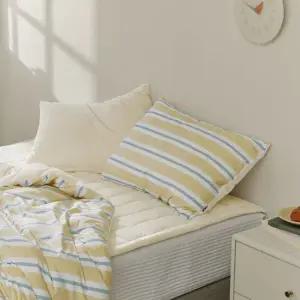 [파르페by알레르망] 모던센트 알러지케어 다운필 극세사 차렵이불 세트 Q