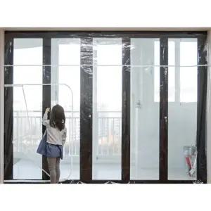 베란다방풍비닐커튼 방한 외풍차단 환기가능 바람막이