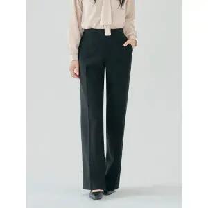 [하프클럽/]빅사이즈 편한 슬랙스 밴딩 롱 숏 정장 바지