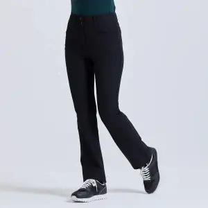 [챌린저](대전신세계)여성 스트레치 기모 본딩 부츠컷 팬츠 블랙