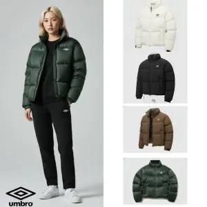 [백화점 출고] 엄브로 구스 다운 여성 플라이트 숏 머스코비 덕 무광 유광 크롭 자켓 패딩 점퍼