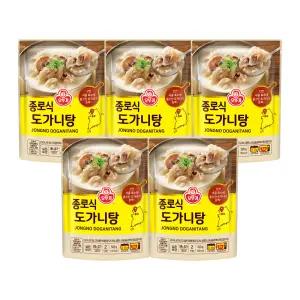 오뚜기 종로식 도가니탕 500g, 5개