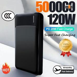 200000mAh 파워뱅크 120W 휴대용 초고속 충전기 외장 배터리 고용량 아이폰 삼성용