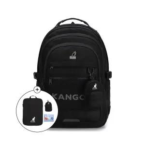 [롯데백화점]캉골 아이콘 퀀텀 프로 백팩 1485 블랙 KSEBBP14850BK