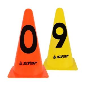 스타 뉴숫자 칼라콘세트/라바콘/컬러콘/꼬깔/스포츠/체육/수업/도구/용품/축구/공놀이/연습/학교/구기/운동