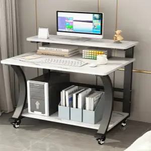 1인컴퓨터책상 600 이동식 공부 데스크 조립식 컴퓨터