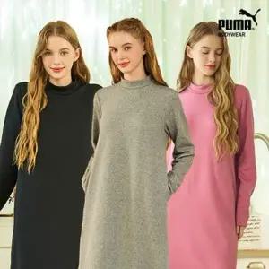 [NS홈쇼핑]푸마 웜셀 밍크터치 융기모 원피스 3종[35614334]