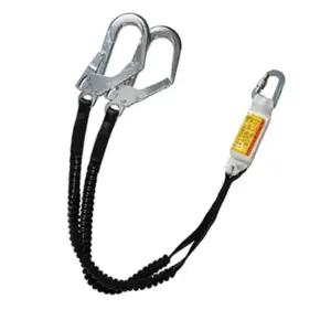 고층 발코니용 대구경 엘라스틱 쌍줄 안전고리 조선소 현장필수품 고소작업 생명줄