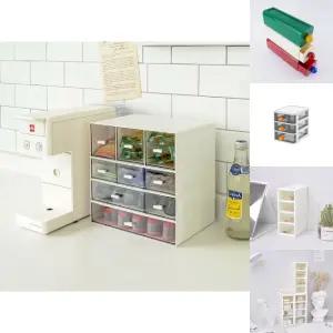 미니 서랍/사무실/다용도/정리함/서랍장/서랍통/사무용/수납/책상위/탁상용/보관함/수납함/플라스틱/작은