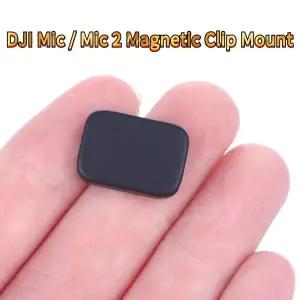 휴대용 무선 라발리에 마이크 홀더 - DJI 마이크 및 2와 호환되는 미니 자석 클립 마운트 YY33