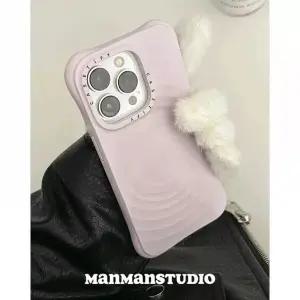 케이스티파이 실리콘 리플 케이스 연예인 폰케이스 맥세이프 호환 화이트 아이폰16 프로 맥스