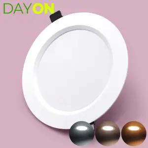데이온 삼색변환 디밍 다운라이트 6인치 20w 밝기조절 LED 매입등 매립등