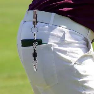 골프용 홀더 고급벨트클립 카라비너 자석 채 간편 퍼터 키퍼 커버 키링 집게 자석 채 장갑 걸이 분실방지