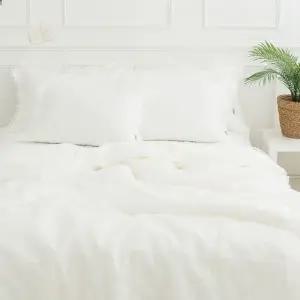 한결 한지 사계절 스프레드 퀸 Q 세트 화이트 모달 차렵 이불 (WFJ5QD1)