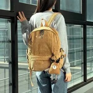 골덴 코듀로이 인형 백팩 (WFJ65MF)