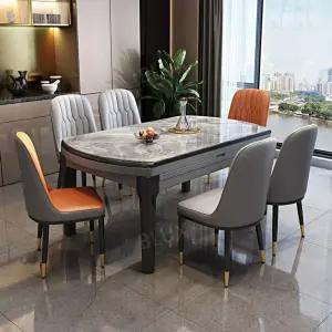 대리석식탁 4인용 6인용 대리석 인테리어 세트