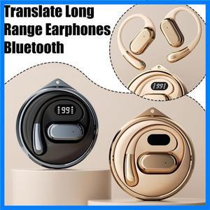 D88 AI 스마트 번역 이어 버드 비 이어폰 Bluetooth 호환 5.3 이어폰 야외 T D9K5 동시 통역