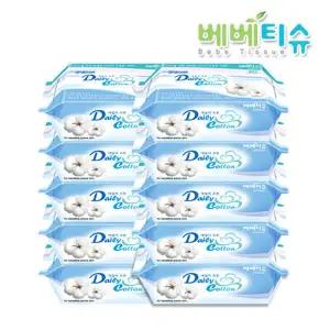 베베티슈 순면 건티슈 80매10팩(800매) 무방부제 아기 DIY물티슈