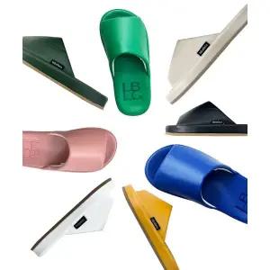 LABELLACO 럭스 페이크레더 몰드형 굽 층간소음 방지 실내화 238577