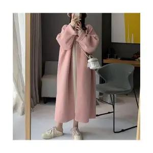 여자 롱 가디건 카디건 하프 니트 빈티지 가을 겨울 BE4