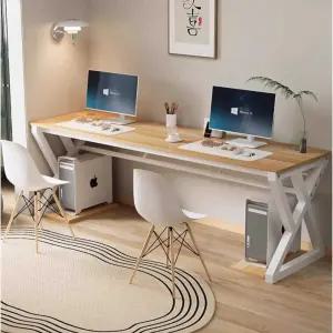 2인용 컴퓨터 테이블 게이밍책상 더블 PC PC방 게이밍 형제