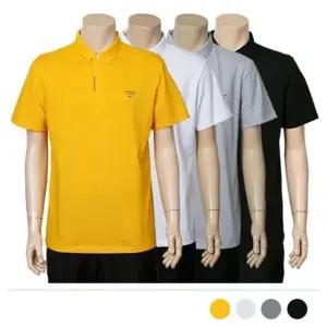 고품질 면티 휴가 캐쥬얼 의류 남성의류 40대 카라티 남성 (WFJREXJ)