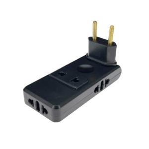 IN EU 소켓 휴대용 연장 플러그 전기 콘센트 어댑터 전원 회전 벽면 180도 변환기