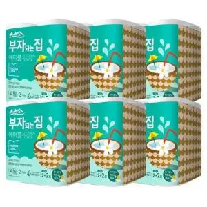 부자되는집 에어볼 키친타올 130매 4롤 x 6팩 (WFJ6G8K)