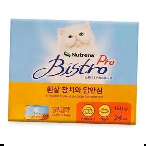 건강 ksr 뉴트리나 비스트로 고양이용 캔사료 x 24입 160g