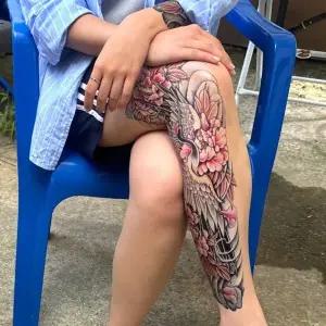 운학도 이레즈미 타투 문신스티커 (WFJ6HZ0)