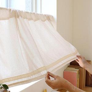 베이직 바란스 방 창문 주방 미니커텐 패브릭가림막