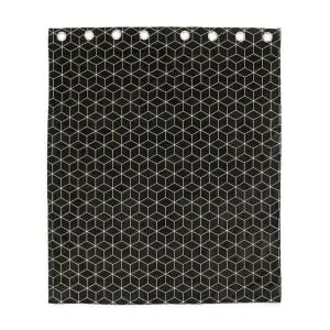 암막커튼 골드포인트 블랙 132x160cm 2장세트