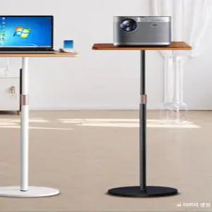 이동식 테이블 스탠딩 노트북 책상 탁자 3단계 침대 옆  높이조절책상