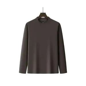 솔저스2 남성 반하이넥 가을 겨울 양면 기모 이너 긴팔 티셔츠 상의 트렌드 OPH4