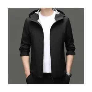 록쉬블몰 남성 바람막이 점퍼 아웃도어 봄가을 후드 등산복 슬림핏 캐주얼 야상 HO3