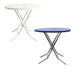 야외 편의점 파라솔 테이블 플라스틱 탁자 접이식 용