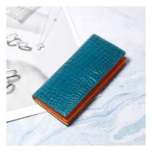 크리스탈렌 악어지갑 베네 SW (Bene SW) 악어가죽 장지갑