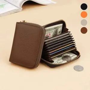 남성 여성 심플 회사원 카드 명함 동전 미니 레더지갑