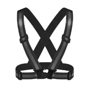 고탄력 스판 엑스반도 형광조끼 안전조끼 블랙 검정 X반도 형광조끼