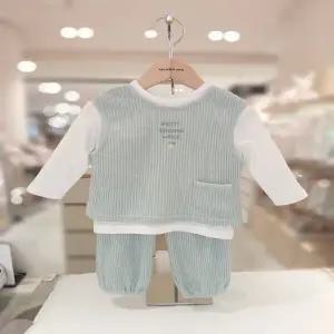 [오가닉맘](출산돌선물)쉘든조끼긴소3pcs(26년신상품)MLST3P02