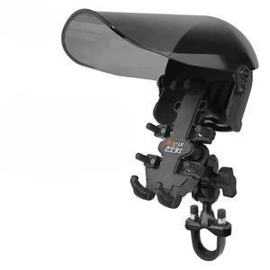 바이크 오토바이 세모나 전기자전거 햇빛가리개 거치대 핸들 핸드폰 스쿠터 개조형