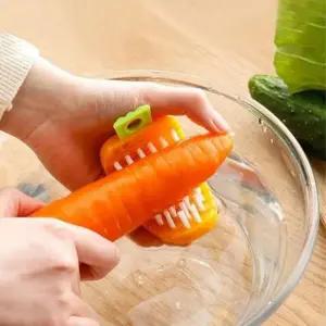 코쿠보 당근 야채 세척솔 과일 브러쉬 당근모양세척솔 코쿠보