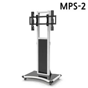 실버 MPS-2 거치대 TV 스탠드 이동형 모니터 42-75in (WFJ7HK6)