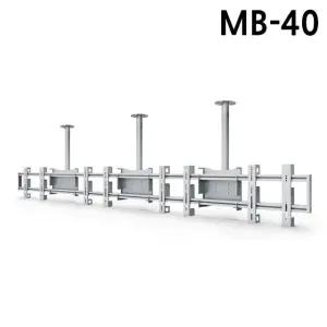 천장형 마운트 32-55in 거치대 TV브라켓 4대거치 실버 (WFJ7HKV)