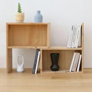 책장수납함 수납책장 틈새책꽂이 고급삼나무폭조절 DIY 480 2