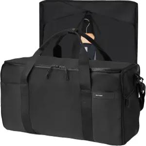 여행용 오르샤워 의류 가방 36L 주름방지 방수 수트 여성 남성 스트랩이 달린 휴대용 승인 행잉 수하물