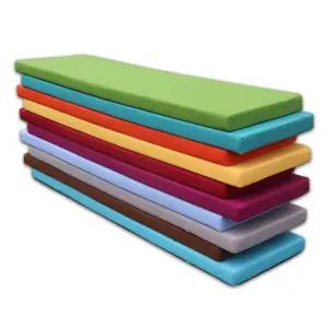 벤치의자 방수 방석 긴의자 식당 연그레이 맞춤제작