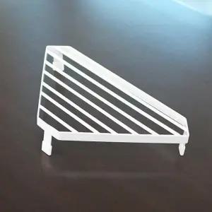 공간활용 bns 철제 싱크대 삼각선반 코너받침대 화이트 공간활용/모서리/거치대/냄비받침/주방