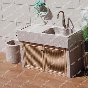 라포식 석재 세탁조 대리석 싱크대